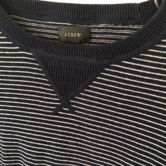 J. Crew Top- Navy/white - Picture 3 of 9